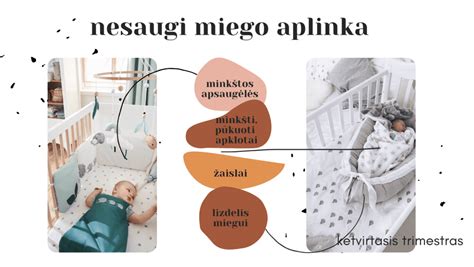 Saugi naujagimio miego aplinka