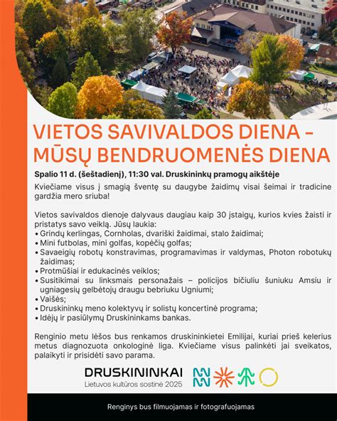 Vietos bendruomenės renginys