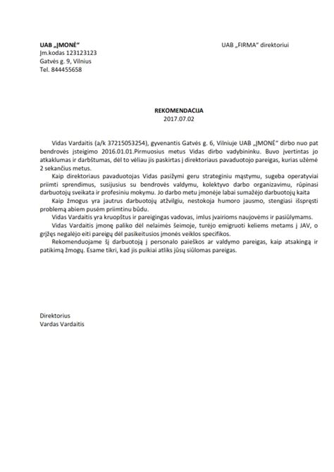 Apostilės žymėjimo pavyzdys ant dokumento