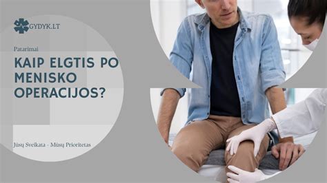 Taisyklinga žaizdos priežiūra po operacijos