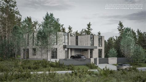Modernios architektūros studijos projektas