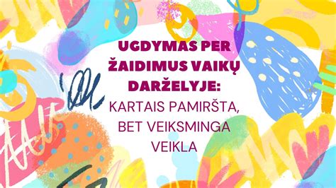 Vaikai darželyje mokosi naujų žodžių per žaidimus