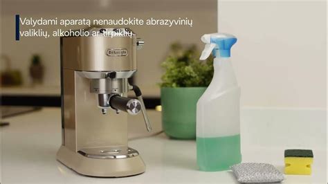inhaliatoriaus valymas ir priežiūra