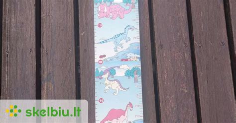 Matavimo liniuotė vaiko pėdos ilgiui matuoti