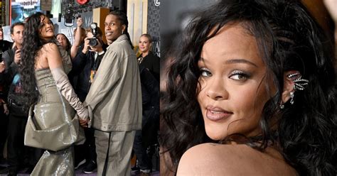 Rihanna atlieka dainą „Oskarų“ scenoje, vilkinti juodą suknelę