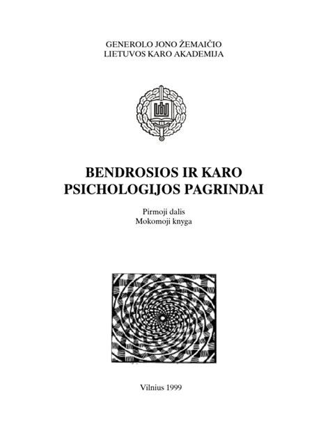 Schematinis karo psichologijos poveikis kareivio elgesiui