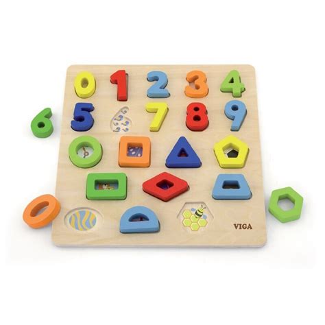 lentos su geometrinėmis figūromis ir skaičiais