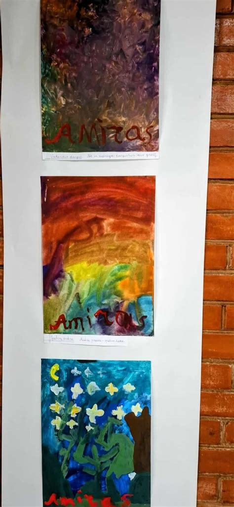 Trynukai Uosiai su savo piešiniais