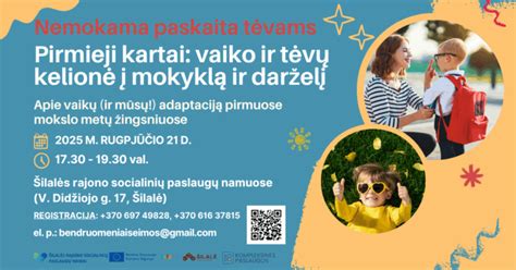 Tėvų pateikiamų prašymų į darželį schemos