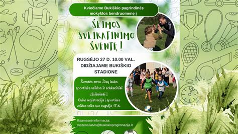 šeimos šventė su konkursais