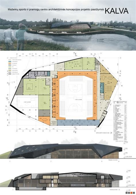 Būsimo Sporto ir pramogų centro projektas