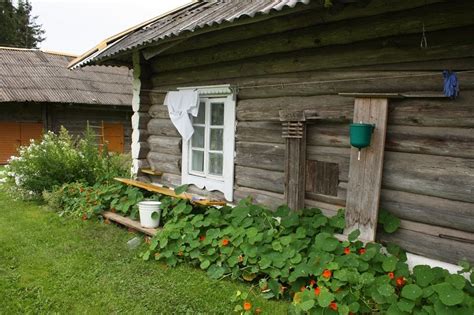 Tradicinis lietuviškas sodybos darželis