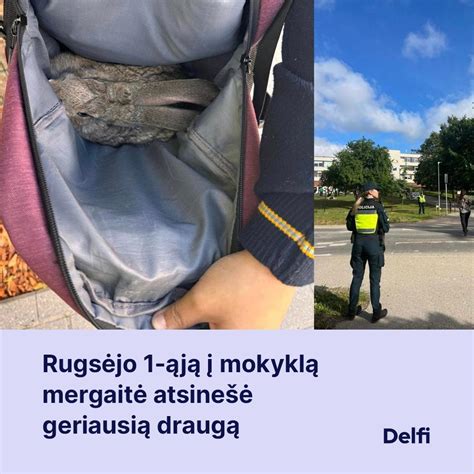 Policijos pareigūnai prie mokyklos pėsčiųjų perėjos
