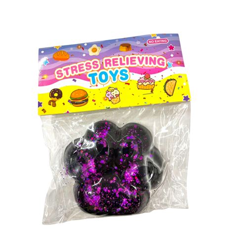 Antistresinis buteliukas su skysčiu ir blizgučiais