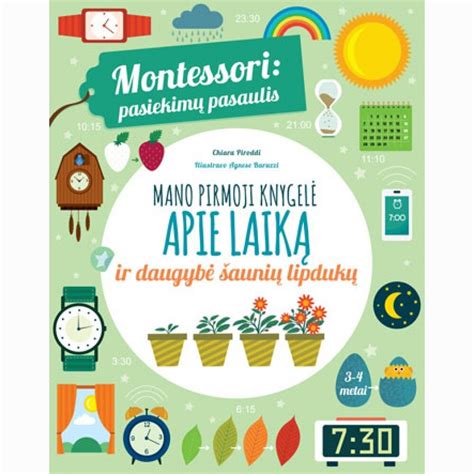 Montessori metodikos knygelė vaikams