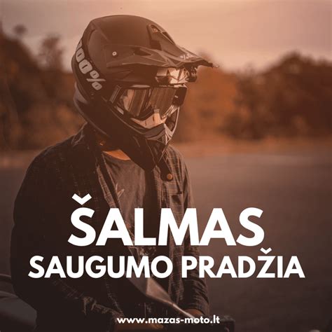 šalmo priežiūros patarimai infografikas