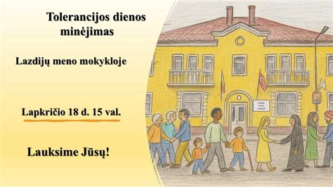 Tolerancijos dienos minėjimas mokykloje