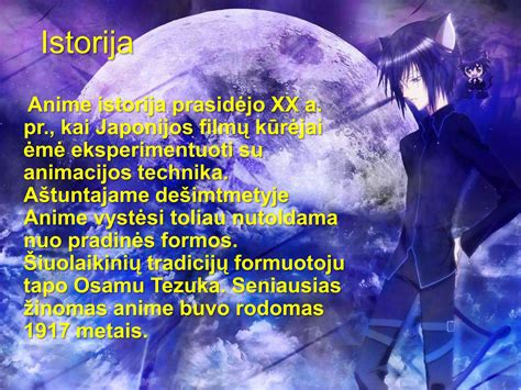 Japonijos anime filmų koliažas