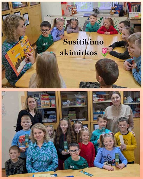Vaikai, skaitantys knygas projekte „Kartu paskaitykim knygelę“