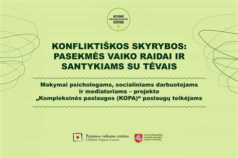 tėvų skyrybų poveikis vaiko raidai schema