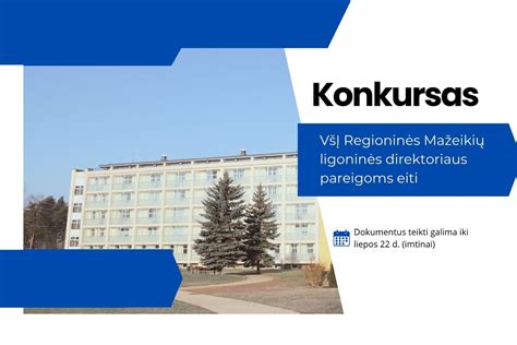 Mažeikių regioninės ligoninės pastatas