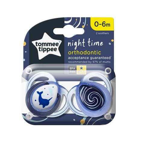 „Tommee Tippee“ ortodontinis čiulptukas su pakuote