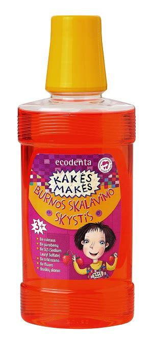 Kakė Makė su dantų šepetėliu