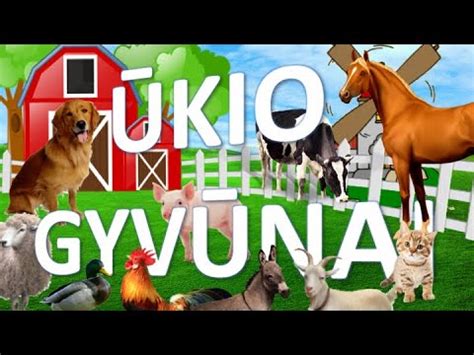 Vaikai ir ūkio gyvūnai