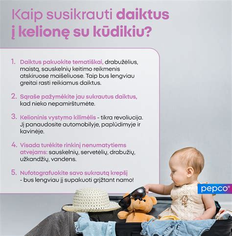 Užteršti kūdikių daiktai