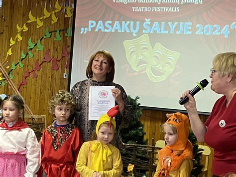 Pasakų personažai darželyje