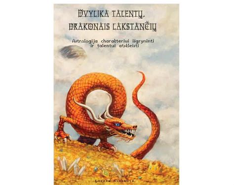 fantastinio pasaulio iliustracija su drakonais ir pilimis