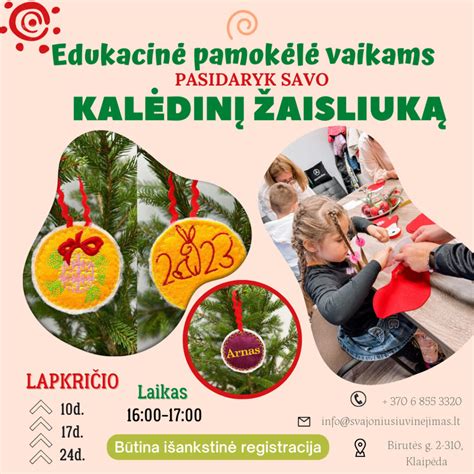 Edukacinės veiklos vaikams Lietuvoje