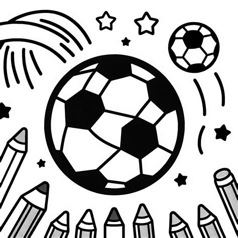 futbolo kamuolio spalvinimo šablonas