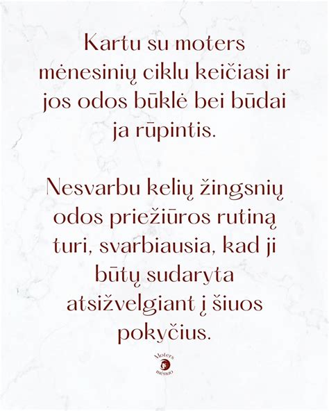Moters nuotaikų kaita ciklo metu