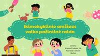 Vaiko pažintiniai gebėjimai