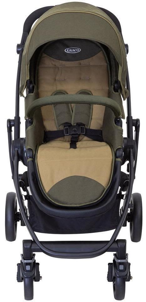 Graco Evo sportinio vežimėlio bendras vaizdas ir dizainas