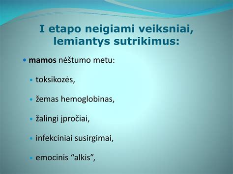 Infografika: Teigiami ir neigiami gimdymo veiksniai