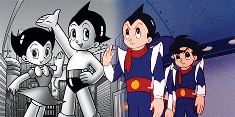 Astro Boy su draugais šiukšlyne