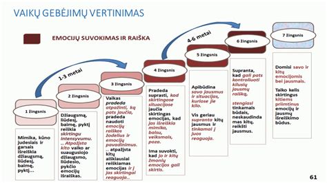 schema: vaikų pasiekimų sritys