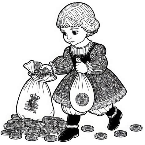 kareivis su aukso monetomis
