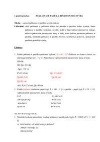 schema, paaiškinanti pieno paklausos ir pasiūlos dėsnį krūtyse