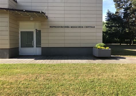 Reprodukcinės medicinos centro interjeras