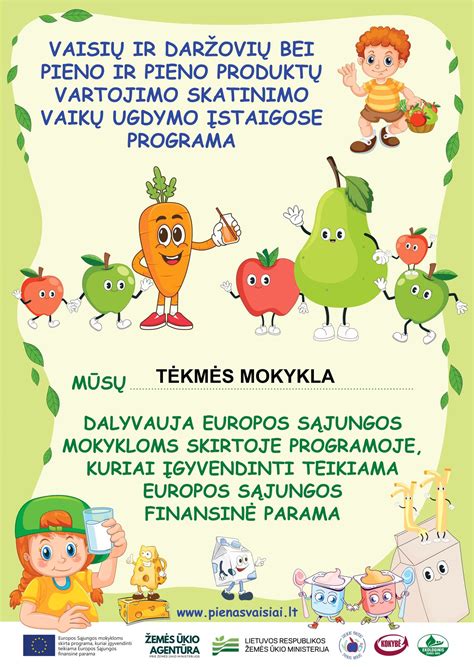 Vaisiai mokykloms programa