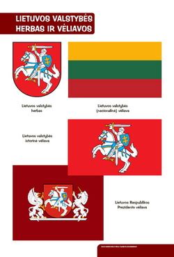 Lietuvos Respublikos herbas ir vėliava