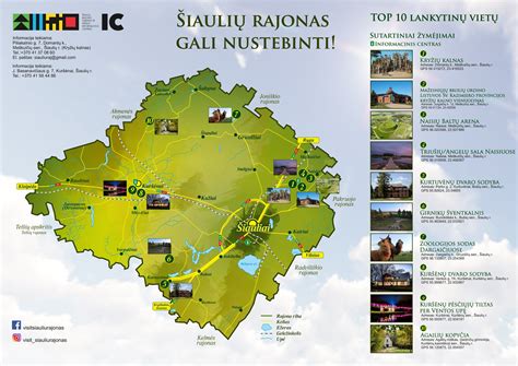 lentelė su užpildytų ir laisvų vietų pasiskirstymu Šiaulių rajono gyvenvietėse