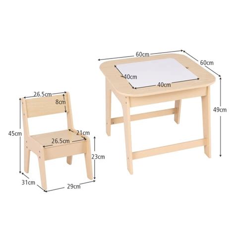 vaikiško staliuko su kėdutėmis matmenys