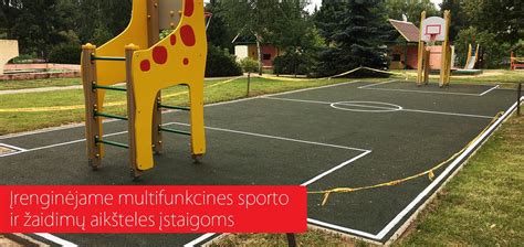 Saugus žaidimų aikštelės pagrindas ir įranga