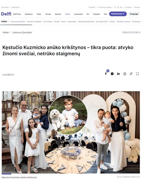 Krikštynų stalo dekoravimas