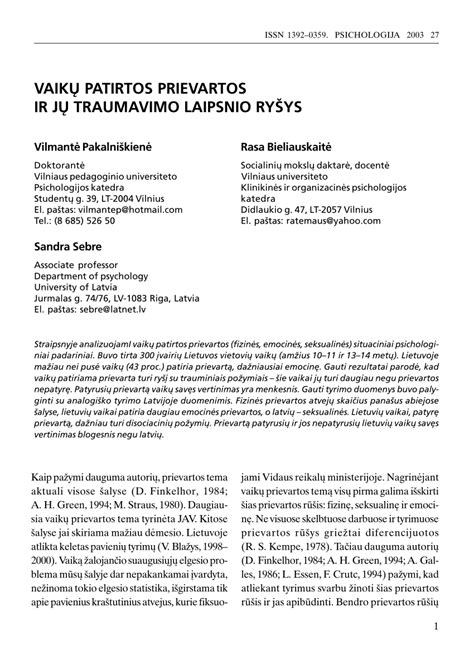 Vaikų ugdymosi principai ir jų tarpusavio ryšys