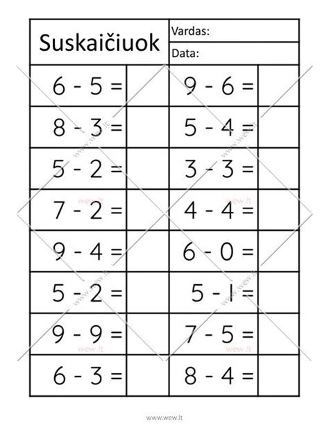 Matematikos popietės užduotys